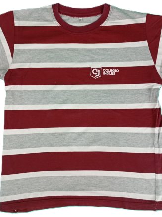 Remera rayada - Colegio Ingés