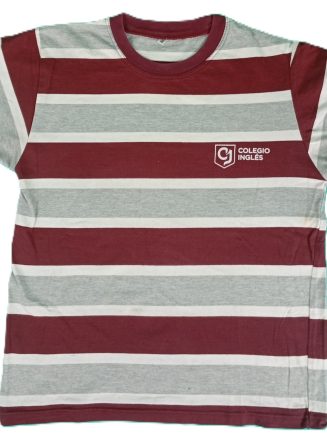 Remera Rayada - Colegio Inglés