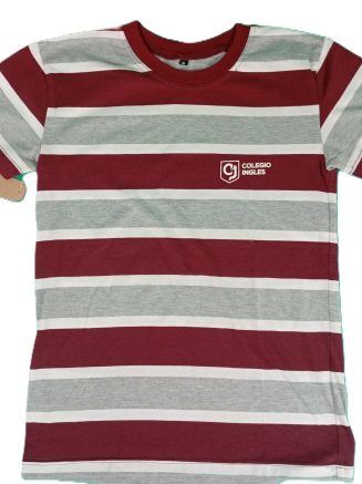 Remera rayada - Colegio Inglés