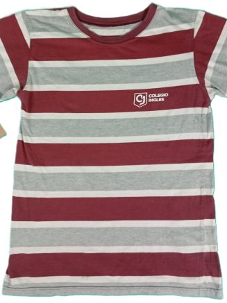 Remera Rayada - Colegio Inglés