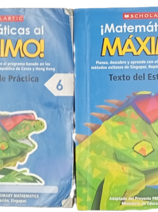 ¡Matemáticas al Máximo! 6 – Pack Completo (2 libros)