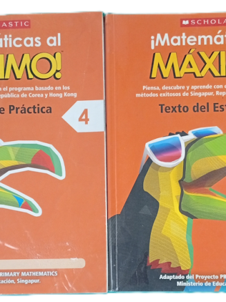Matemáticas al Máximo! 4 – Pack Completo (2 libros)