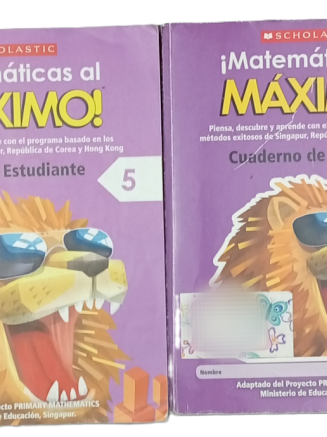 ¡Matemáticas al Máximo! 5 – Pack Completo (2 libros)
