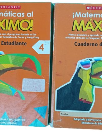 Matemáticas al Máximo! 4 – Pack Completo (2 libros)