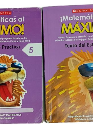 ¡Matemáticas al Máximo! 5 – Pack Completo (2 libros)