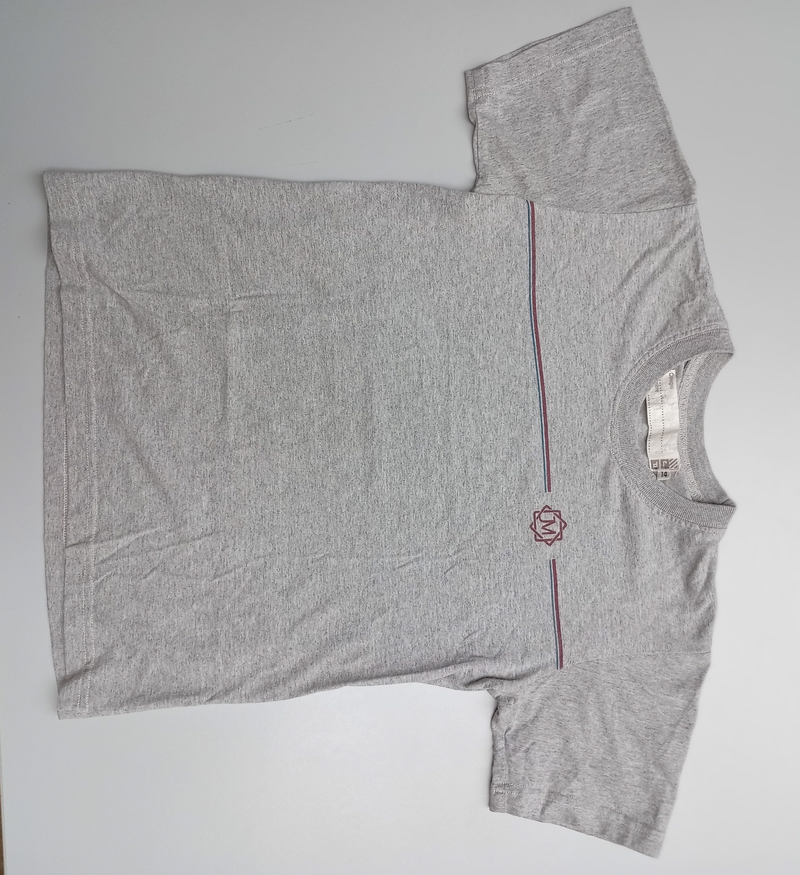 Remera  Gris T. 14  - JM