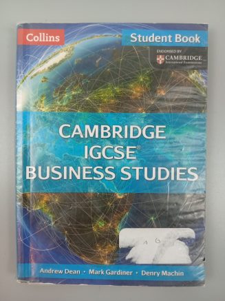 Cambridge IGCSE Business Studies - Collins - Student Book