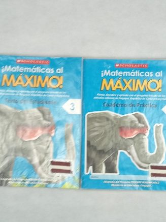 ¡Matemáticas al Máximo! 3 - pack de 2 libros