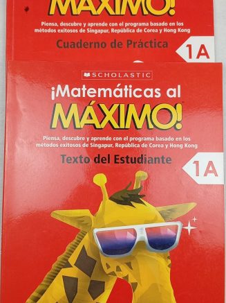 Matemática al Máximo 1A (pack 2 tomos)