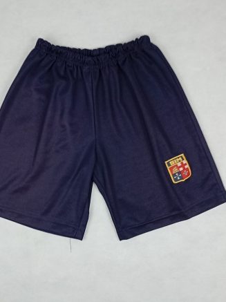 Short deportivo azúl Scuola Italiana