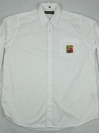 Camisa blanca manga larga
