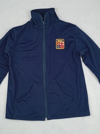 Campera deportiva azul Scuola Italiana