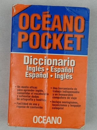 Diccionario Pocket ingles español, español ingles